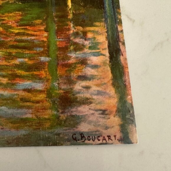 Large Vintage Calendar Art Print of the Grand Canal in Venice, Italy - Picture 4 of 6